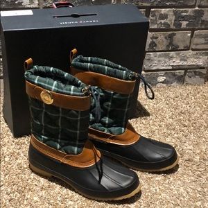 Tommy Hilfiger Arcadia Duck Snow Boots Sz 11
